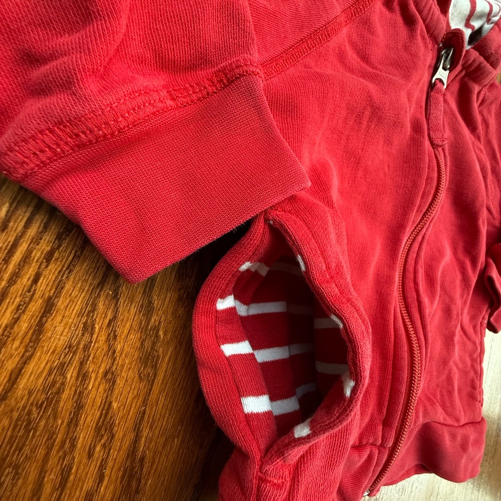 Hanna Andersson Bear Ear Hoodie 18-24 Months - Picture 5 of 7